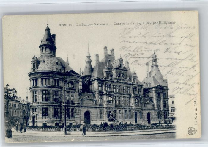 Anvers Antwerpen Anvers Banque Nationale