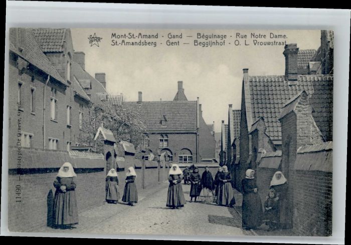 Mont-Saint-Amand Gand Gent St. Amandsberg Beguinage Begg