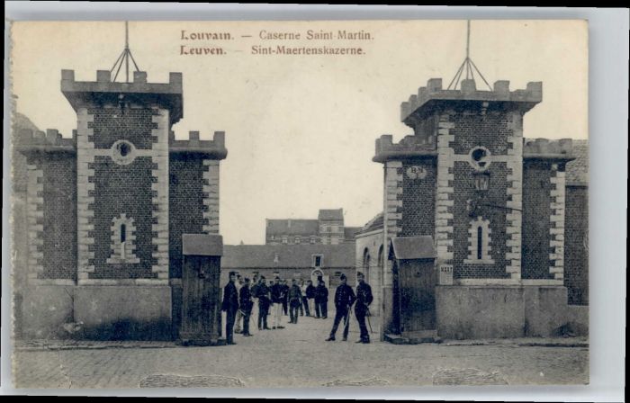 Louvain Flandre Louvain Leuven Caserne Saint Martin Sint-Maertenskazerne