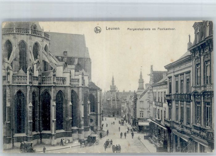 Leuven Margaretaplaats Postkantoor