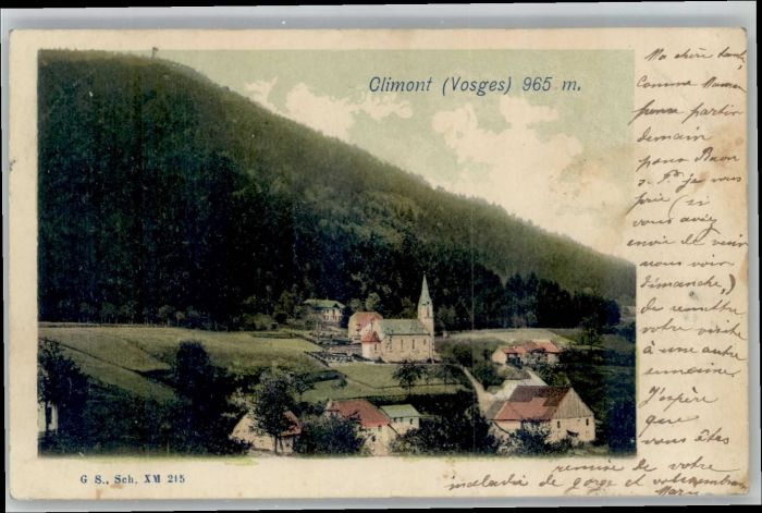 Bourg-Bruche [Stempelabschlag] Climont