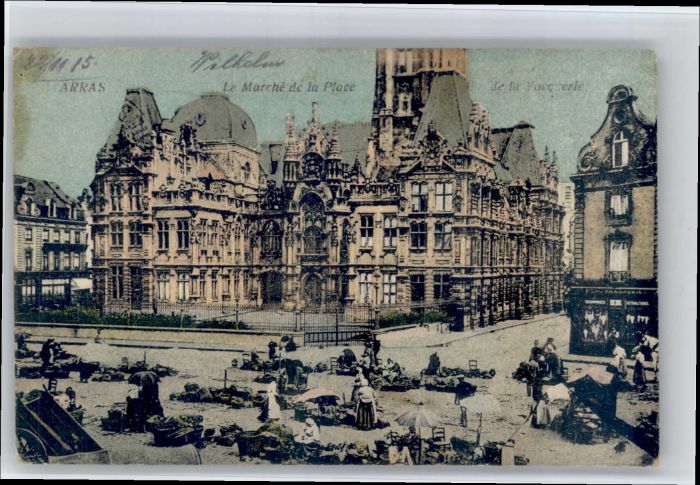 Arras Pas-de-Calais Arras Marche Place Vacquerie