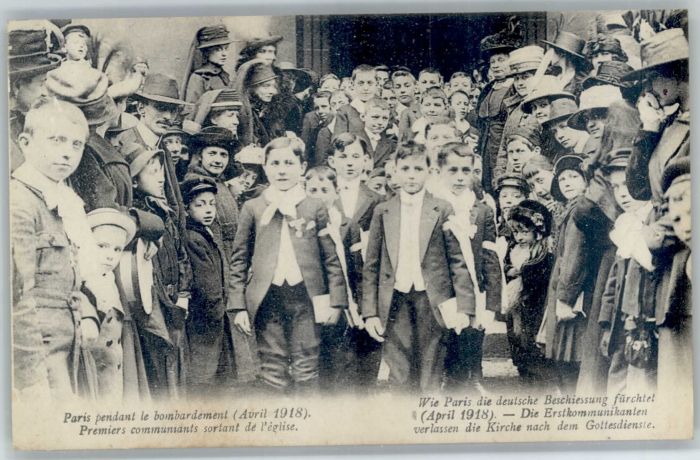 Paris Eglise Premier Communiant