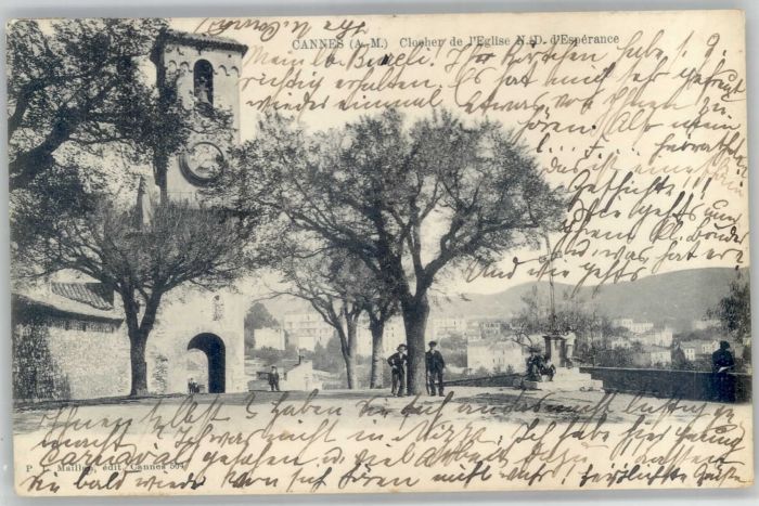 Cannes Alpes-Maritimes Cannes Clocher Eglise