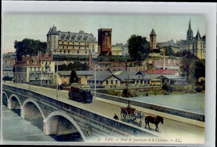 Pau 64 Pau Pont Jurancon Chateau
