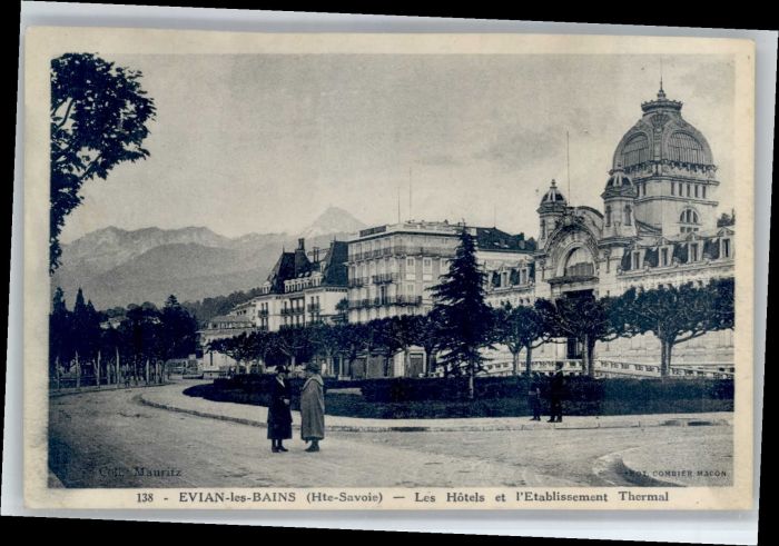 Evian-les-Bains Haute Savoie Evian-les-Bains Hotel Etablissement The