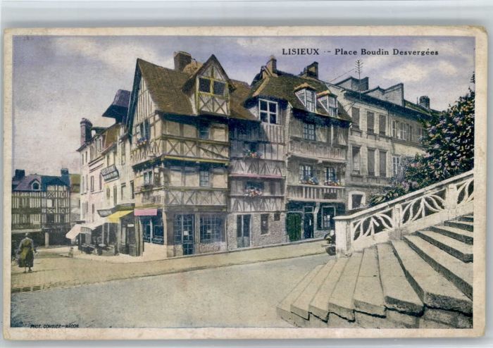 Lisieux Place Boudin Desvergees