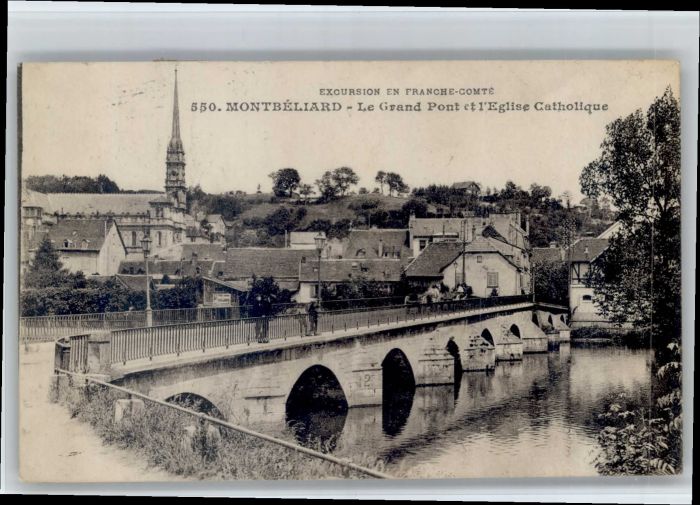 Montbeliard Grand Pont Eglise Catholique