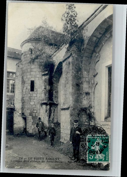 Nogent-le-Rotrou 28 Eure-et-Loir Nogent Abbaye Saint-Denis Vestiges
