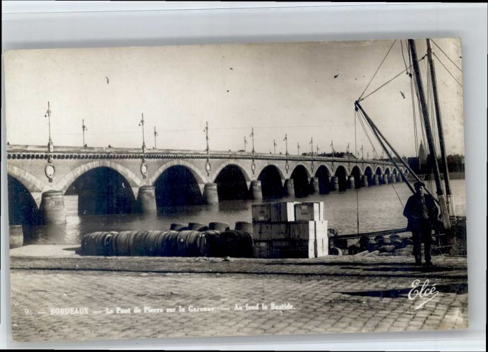Bordeaux Pont Pierre Garonne