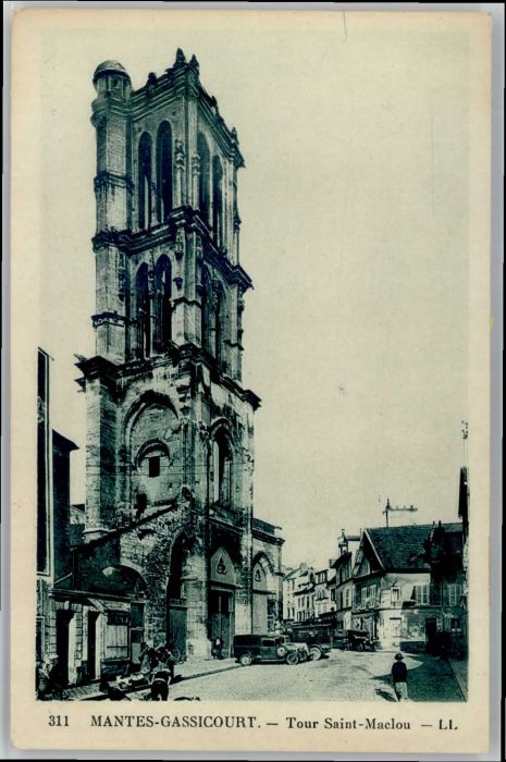 Gassicourt Mantes Tour Saint Maclou