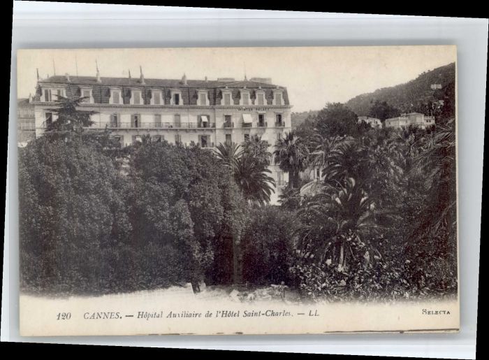 Cannes Alpes-Maritimes Cannes Hopital Auxiliaire Hotel Saint-C