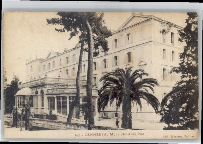 Cannes Alpes-Maritimes Cannes Hotel des Pins