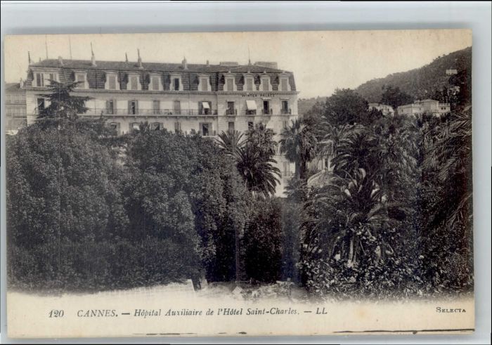 Cannes Alpes-Maritimes Cannes Hopital Auxiliaire Hotel Saint C