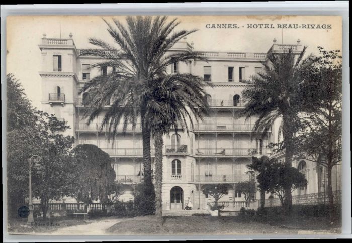 Cannes Alpes-Maritimes Cannes Hotel Beau Rivage