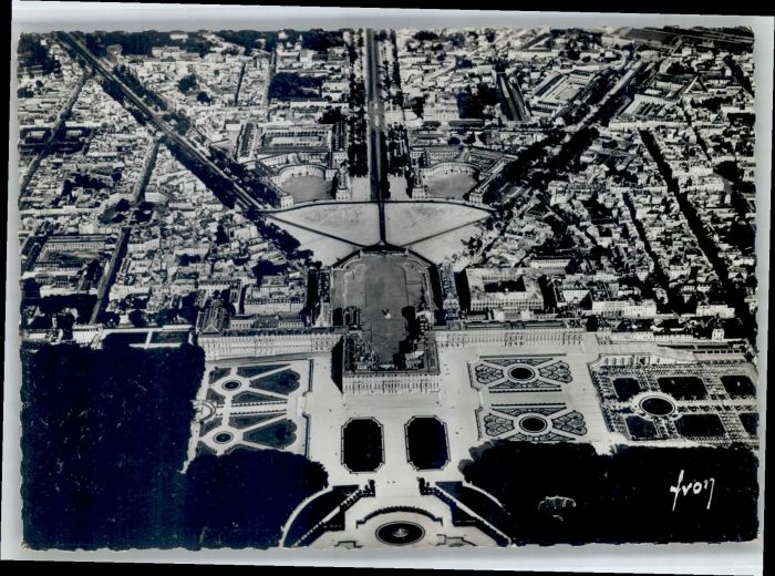 Versailles Yvelines Versailles Fliegeraufnahme Jardins Pala