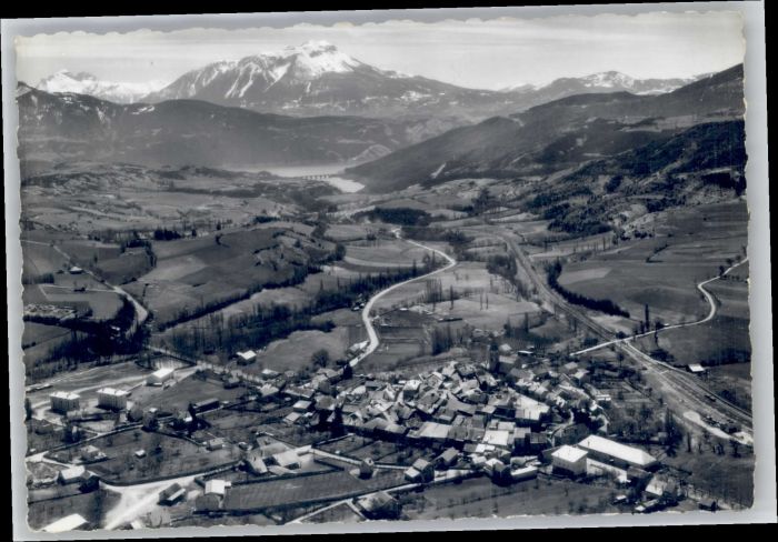 Chorges Fliegeraufnahme Lac Serre-Poncon