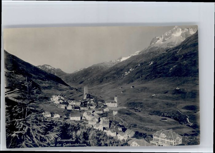 Hospental Gotthardstrasse