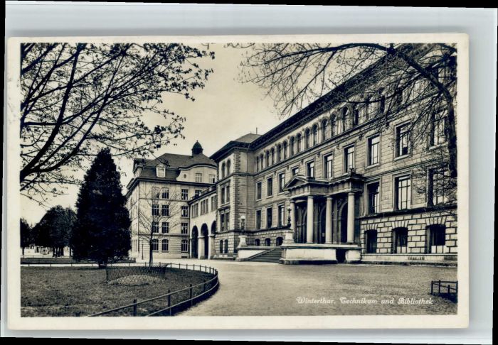 Bibliothek Library Winterthur Technikum Bibliothek