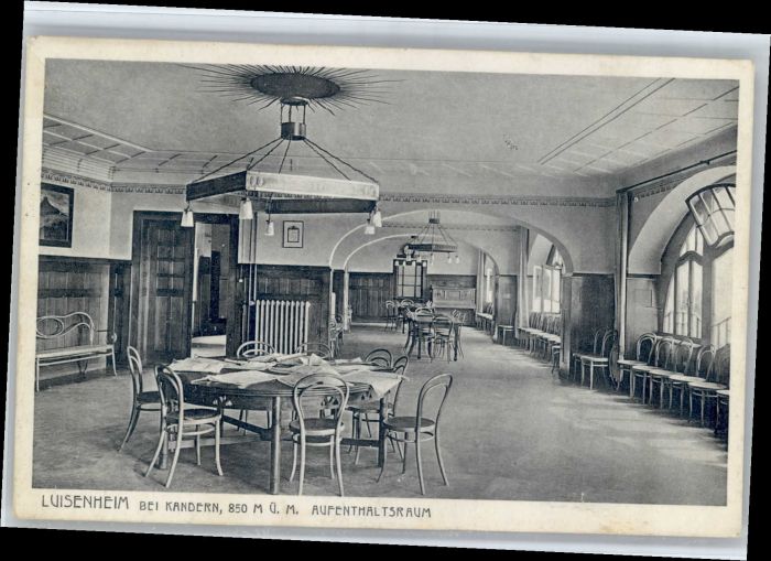 Luisenheim Rehaklinik Malsburg-Marzell Kandern BW Luisenheim Aufenthaltsraum