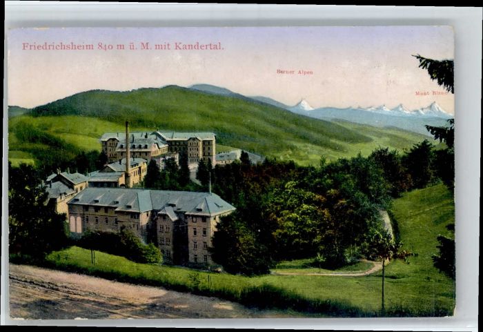 Friedrichsheim Rehaklinik Malsburg-Marzell Kandern BW Friedrichsheim