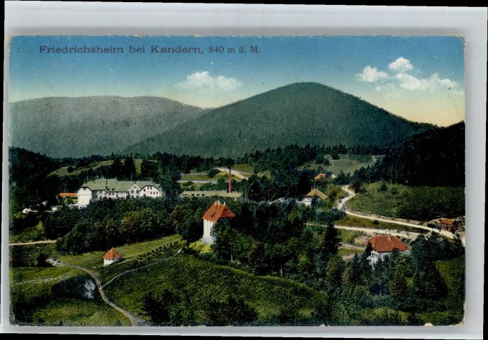 Friedrichsheim Rehaklinik Malsburg-Marzell Kandern BW Friedrichsheim