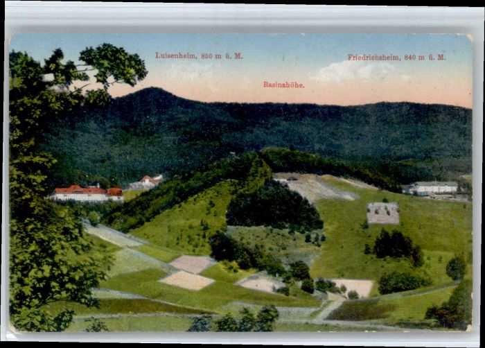 Friedrichsheim Rehaklinik Malsburg-Marzell Kandern BW Friedrichsheim Luisenheim