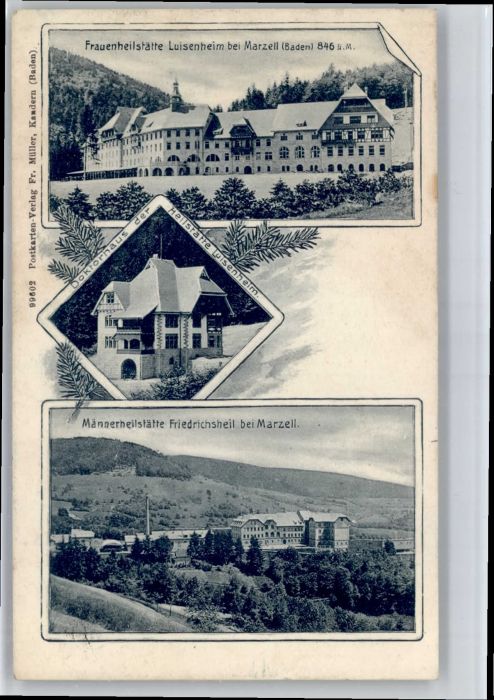 Luisenheim Rehaklinik Malsburg-Marzell Kandern BW Luisenheim Doktorhaus Maennerh