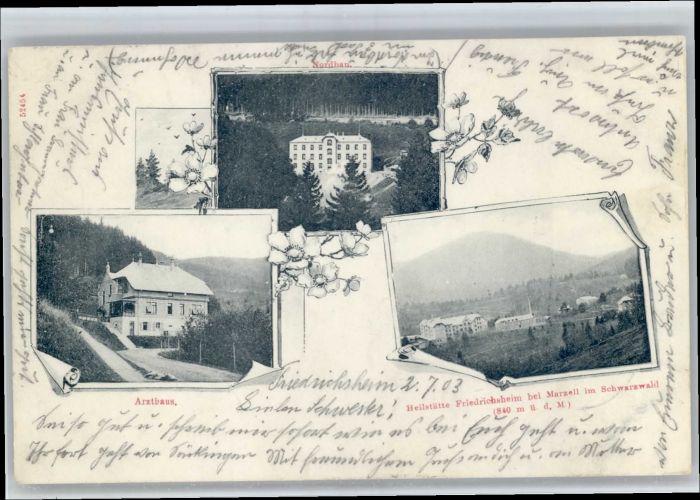 Friedrichsheim Rehaklinik Malsburg-Marzell Kandern BW Friedrichsheim Arzthaus