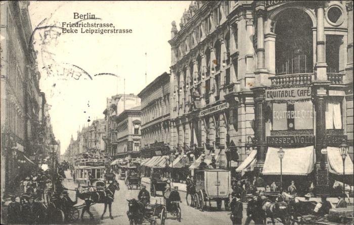 Berlin Friedrichstrasse Leipzigerstrasse