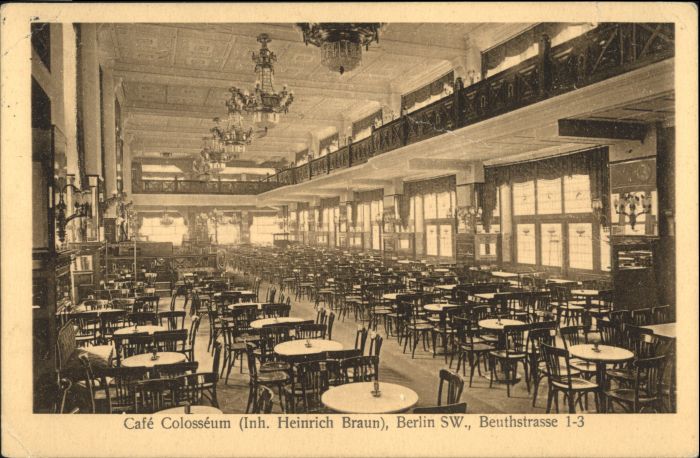 Berlin Cafe Colosseum