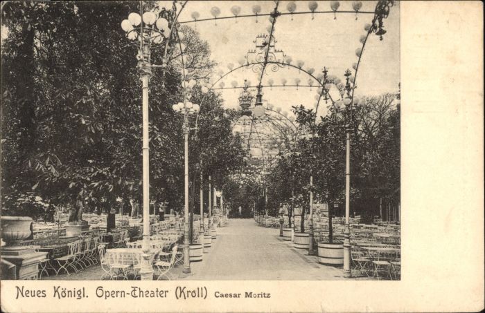 Berlin Opern Theater Caesar Moritz