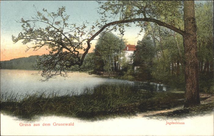 Berlin Grunewald Jagdschloss