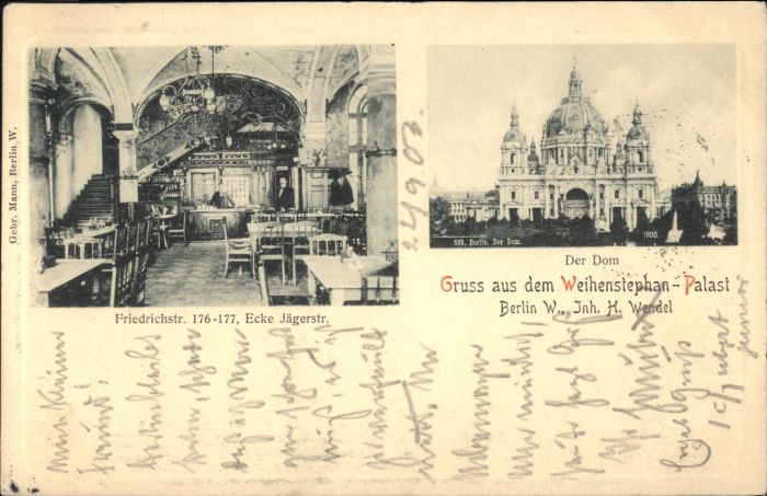 Berlin Weihenstephan Palast