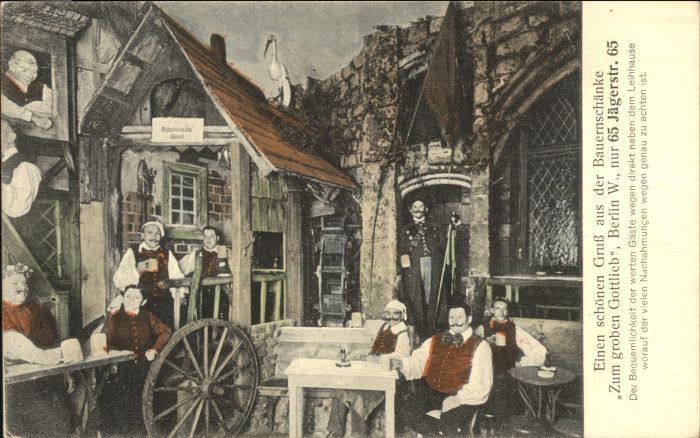 Berlin Bauernschaenke Zum groben Gottlieb
