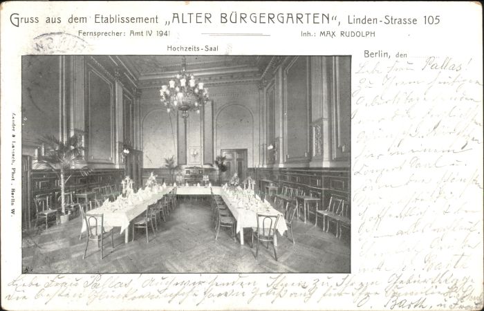 Berlin Alter Buergergarten