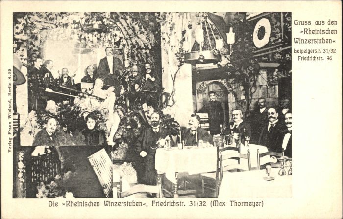 Berlin Rheinische Winzerstuben