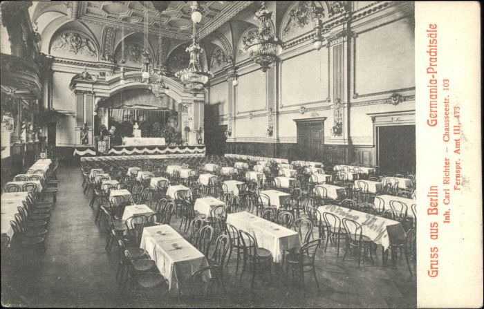 Berlin Germania Prachtsaele