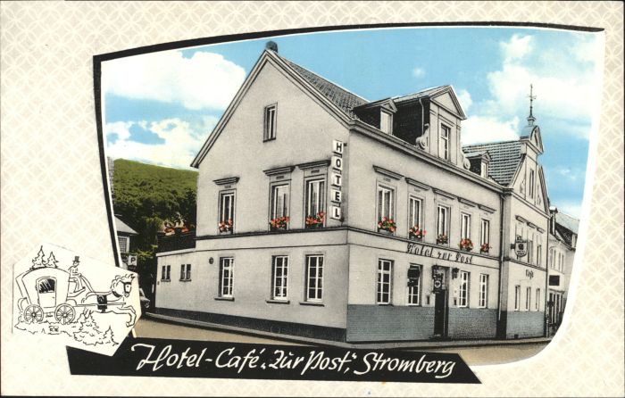 Stromberg Hunsrueck otel Cafe Zur Post