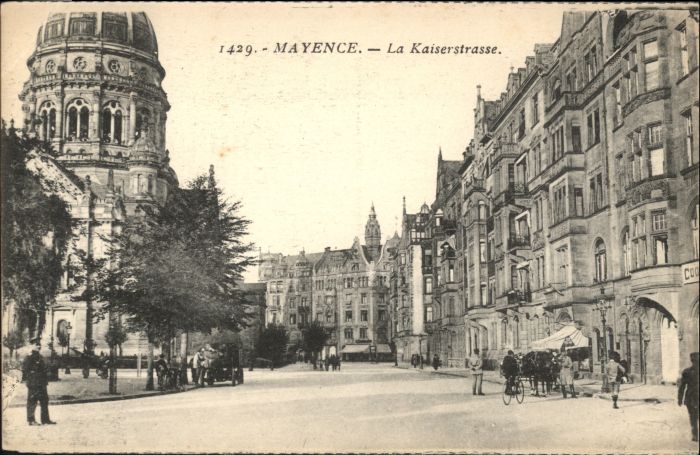 Mainz Rhein Mainz Kaiserstrasse