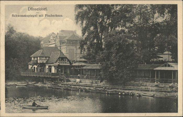 Duesseldorf chwanenspiegel Fischerhaus