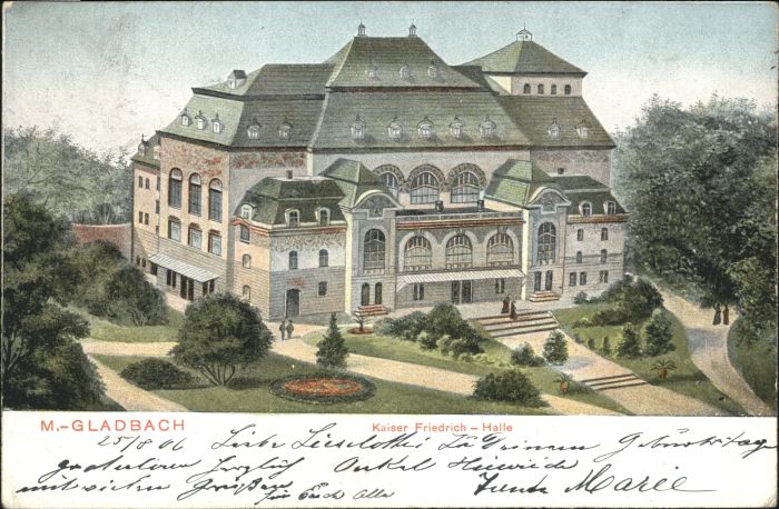 Moenchengladbach aiser Friedrich Halle