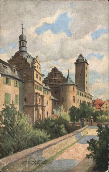 Bad Mergentheim Kuenstler Max Mackoft