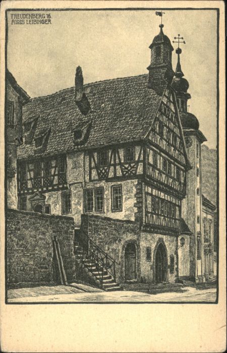 Freudenberg Baden Kuenstler Alois Leibinger