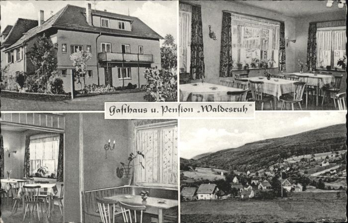 Allemuehl asthaus Pension Waldesruh