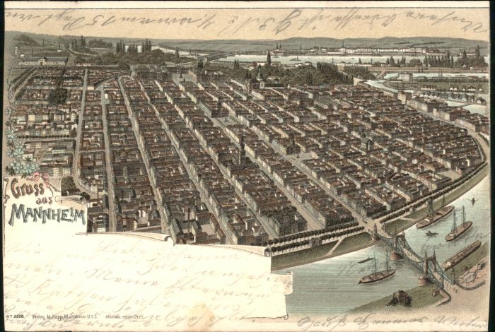 Mannheim Fliegeraufnahme