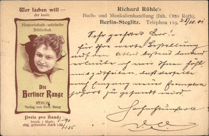 Berlin Steglitz Berliner Range