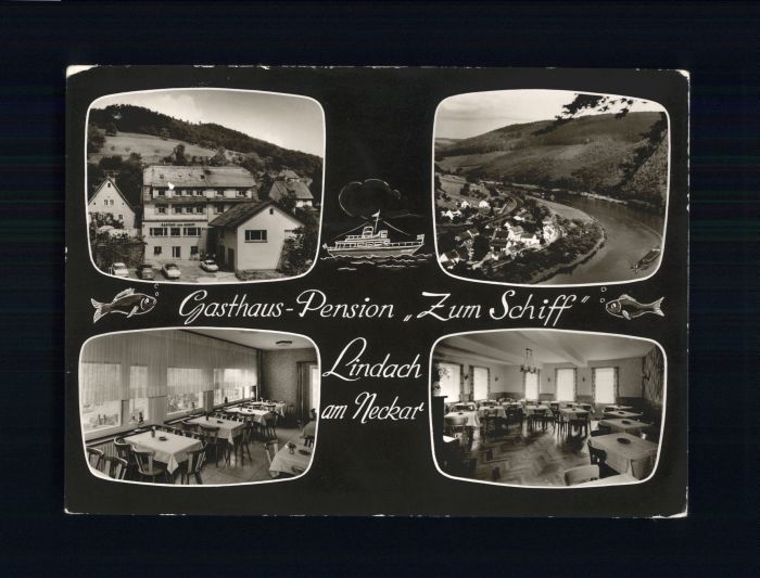 Lindach Eberbach Gasthof Pension Zum Schiff
