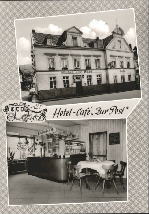 Stromberg Hunsrueck otel Cafe Zur Post