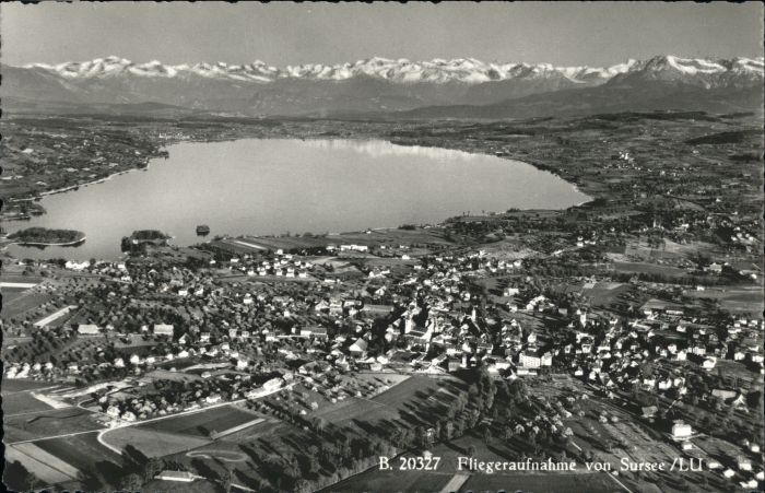 Sursee Fliegeraufnahme